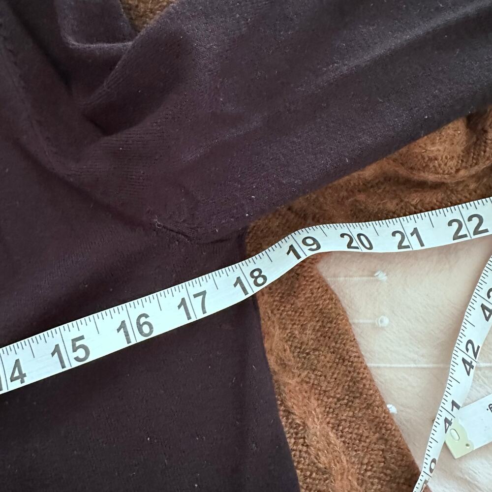 Grace Elements Black Long Sleeve Button Front Car… - image 5